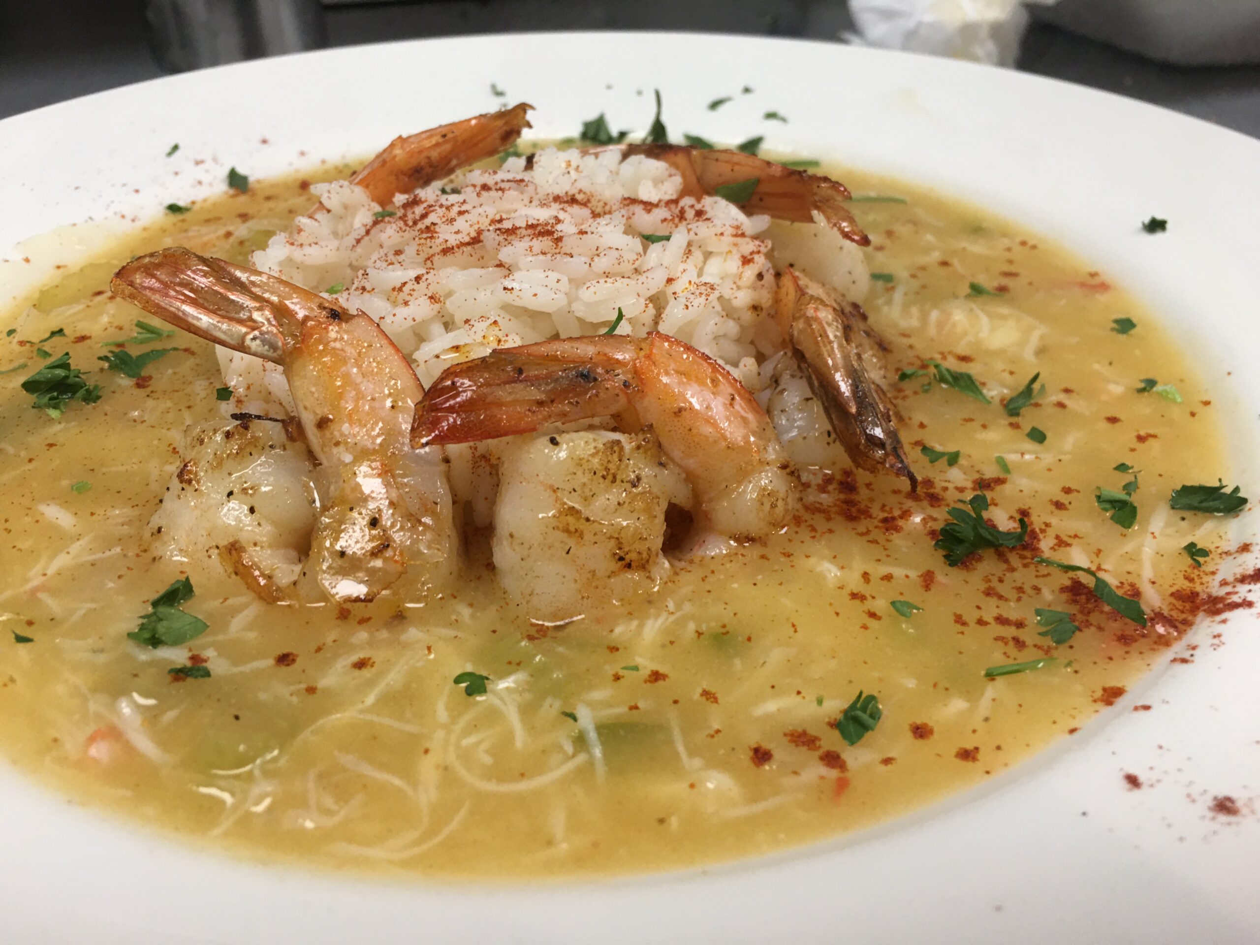 Seafood Scampi